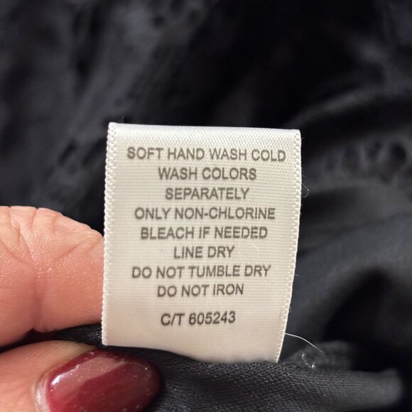 Taylor Womens Black Lace Sleeveless Midi Dress Size 12 New With Tags - Picture 10 of 11